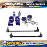 Front SuperPro Suspenison Bush Kit for Ford Fiesta MK 6 WP WQ 04-09