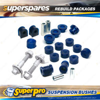 Front SuperPro Suspenison Bush Kit for Ford Laser KC KE Meteor GC 1985-1990