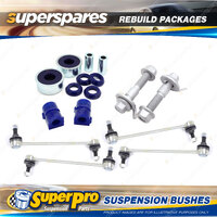 Front SuperPro Suspenison Bush Kit for Holden Barina XC 2000-2005