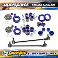 Front Superpro Suspenison Bush Kit for Holden Colorado RG 4WD 2WD Hi-Rider 13-on