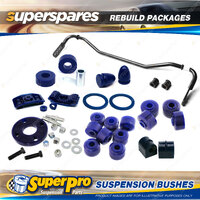 Front SuperPro Suspenison Bush Kit for Holden H Series HK 1968-1971