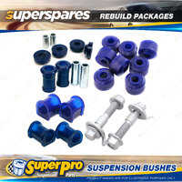 Front SuperPro Bush Kit for Mitsubishi Cordia AA AB AC Nimbus UA UB UC