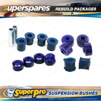 Front SuperPro Suspenison Bush Kit for Mitsubishi L200 Express MC 82-84