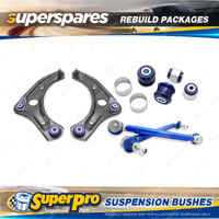 Front SuperPro Suspenison Bush Kit for Nissan Micra K13 2010-2016