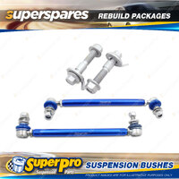 Front SuperPro Suspenison Bush Kit for Toyota Alphard Vellfire H3 Yaris XP 15-ON