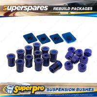 Front Superpro Suspenison Bush Kit for Toyota Landcruiser 43 45 47 72-80