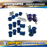 Front + Rear SuperPro Suspenison Bush Kit for Ford Anglia 105E 1960-1965