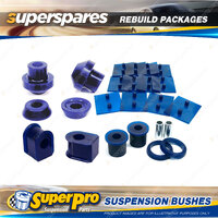 Front + Rear Superpro Suspenison Bush Kit for Ford Bronco 4WD 1981-1987