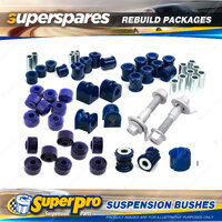 Front + Rear SuperPro Suspenison Bush Kit for Ford Corsair UA 10/1989 - 12/1992