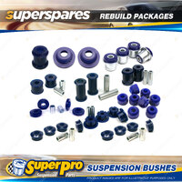 Front + Rear SuperPro Suspenison Bush Kit for Ford Cortina Mk 5 1970 -1983