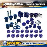 Front + Rear SuperPro Suspenison Bush Kit for Ford F100 2WD 12/1975 - 5/1979