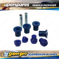 Front + Rear SuperPro Suspenison Bush Kit for Ford F-350 2WD 12/1975 - 5/1979