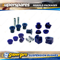 Front + Rear SuperPro Suspenison Bush Kit for Ford F-350 4WD 5/1991 - 1994