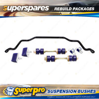 Front + Rear SuperPro Suspenison Bush Kit for Ford Fairlane ZA ZB ZC ZD 1966-1972