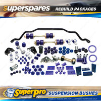 Front + Rear SuperPro Suspenison Bush Kit for Ford Fairlane ZF ZG 1972-1982