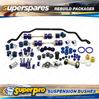 Front + Rear SuperPro Suspenison Bush Kit for Ford Fairlane ZK ZL FD FE 82-1988