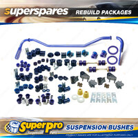 Front + Rear Superpro Suspenison Bush Kit for Ford Fairlane NF 1988-1999