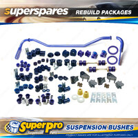 Front + Rear SuperPro Suspenison Bush Kit for Ford Fairlane NL 1988-1999