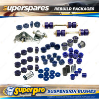 Front + Rear Superpro Suspenison Bush Kit for Ford Falcon XK XL 1960-1964