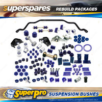 Front + Rear SuperPro Suspenison Bush Kit for Ford Falcon XA XB 1972-1982