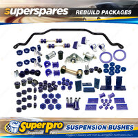 Front + Rear SuperPro Suspenison Bush Kit for Ford Falcon XD 1972-1982