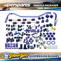 Front + Rear SuperPro Suspenison Bush Kit for Ford Falcon EB ED 1988-1998