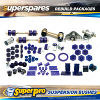 Front + Rear SuperPro Suspenison Bush Kit for Ford Falcon XG Utility Van 96-99