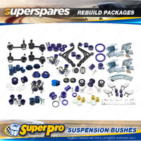 Front + Rear SuperPro Suspenison Bush Kit for Ford Falcon AU II III Sedan IRS