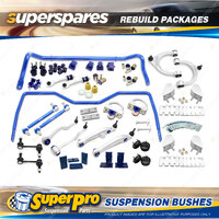 Front + Rear SuperPro Suspenison Bush Kit for Ford Falcon FG FGX Ute Cab 08-2017