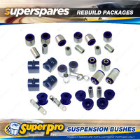 Front + Rear SuperPro Suspenison Bush Kit for Ford Focus Mk1 2003-2010