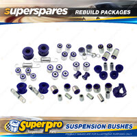 Front + Rear SuperPro Suspenison Bush Kit for Ford Focus MK2 RS ST 2004-2011