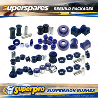 Front + Rear SuperPro Suspenison Bush Kit for Ford Granada Mk 3 British 1985-94