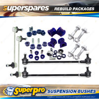 Front + Rear SuperPro Suspenison Bush Kit for Ford Laser KN 1999-2001