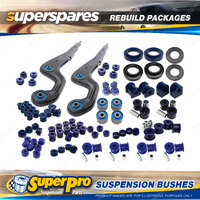 Front + Rear SuperPro Suspenison Bush Kit for Ford Maverick DA 1989- 02/1994