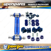 Front + Rear SuperPro Suspenison Bush Kit for Ford Mondeo HA HB HC HD 95-08/96