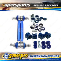 Front + Rear Superpro Suspenison Bush Kit for Ford Mondeo HA HB HC HD 1998-2000