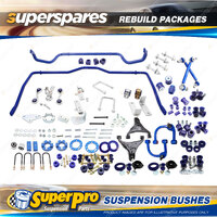 Front + Rear SuperPro Suspenison Bush Kit for Ford Ranger PX II 2015-07/2018