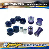 Front + Rear SuperPro Suspenison Bush Kit for Ford Zodiac Mk 3 1954-1966