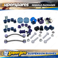 Front + Rear SuperPro Suspenison Bush Kit for Holden Adventra VY VZ 4WD 2003-07