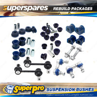 Front + Rear SuperPro Suspenison Bush Kit for Holden Apollo JK JL 1989 - 1994