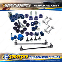 Front + Rear SuperPro Suspenison Bush Kit for Holden Apollo JM JP 1993 - 1997