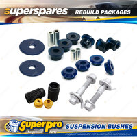 Front + Rear SuperPro Suspenison Bush Kit for Holden Barina SB 1994-2000