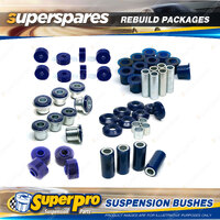 Front + Rear SuperPro Suspenison Bush Kit for Holden Bedford CF 1969-1982