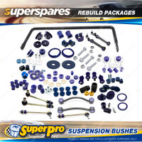 Front + Rear SuperPro Suspenison Bush Kit for Holden Commodore VY Ute 2002-2007