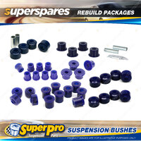 Front + Rear Superpro Suspenison Bush Kit for Holden Jackaroo UBS 1981 - 1991