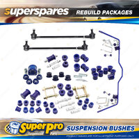 Front + Rear SuperPro Suspenison Bush Kit for Holden Rodeo RA 4WD 2003-2008