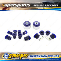 Front + Rear SuperPro Full Suspenison Bush Kit for LDV G10 2015-on