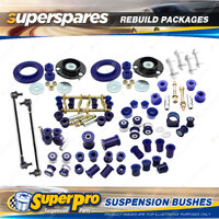 Front + Rear SuperPro Suspenison Bush Kit for LDV T60 4WD 2017-on