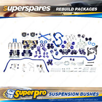 Front + Rear SuperPro Suspenison Bush Kit for Mazda Bt-50 UP 2011-2015