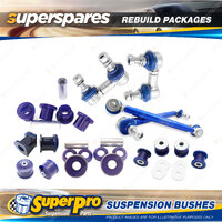 Front + Rear SuperPro Suspenison Bush Kit for Mitsubishi 380 DB 2005-2008